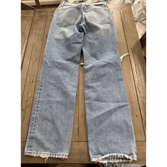 RE/DONE Originals 90s Comfy Jeans Sunfaded Destroy Size 26 - Picture 4 of 4